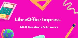 LibreOffice Impress MCQ Questions and Answers