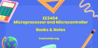 [PDF] EE3404 Microprocessor and Microcontroller Books, Lecture Notes, Study Material