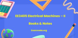 [PDF] EE3405 Electrical Machines – II Books, Lecture Notes, Study Material